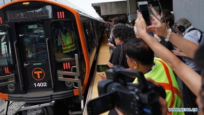 Lagi Panas Perang Dagang, MRT Buatan China di AS Beroperasi