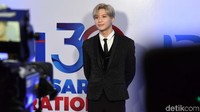 Penampilan Taemin SHINee semalam. (Foto: noel/detikhot)