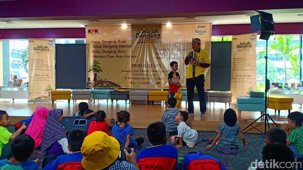 Gelar Jelajah Dongeng Anti-Korupsi, KPK Ajarkan Integritas ke Anak TK-SD