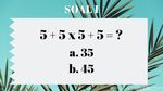 Siapa Bisa Menyusun Soal dengan Benar? Terserah, Asal Jawabannya 50