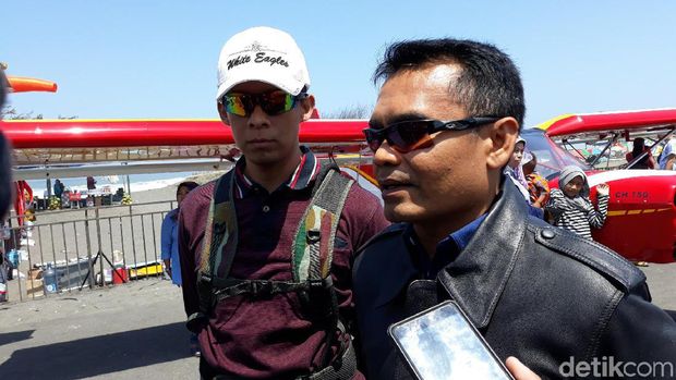 Gagal Landing, 3 Penerjun Jogja Air Show 2019 Tercebur ke Laguna