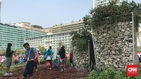  Gabion Jadi Incaran Swafoto Warga Jakarta di Car Free Day 