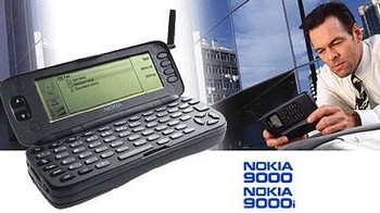 Nokia memasarkan 9000 Communicator dengan membidik para pebisnis. Ini salah satu iklannya. (Foto:Nokia)