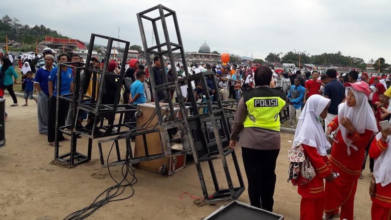 Insiden Tower Sound System Roboh, KBN di Padang Panjang Tetap Dilaksanakan