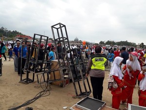 Insiden Tower Sound System Roboh, KBN di Padang Panjang Tetap Dilaksanakan