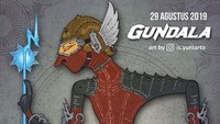 Ini adalah wayang kulit jagoan lokal Gundala yang dibuat oleh komikus asal Surabaya tersebut. Foto: Instagram Is Yuniarto