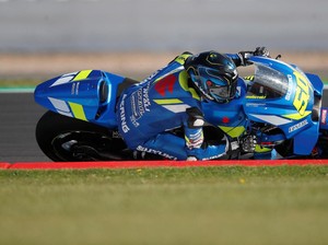 Alex Rins Juara MotoGP Inggris, Marquez Kedua, Dovizioso Kecelakaan Parah