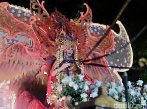 Gelaran Kediri Nite Carnival Makin Memukau Warga