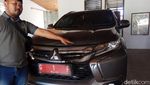 Begini Kondisi Mobil SUV Dinas Bupati Tegal yang Dibakar Orang Tak Dikenal