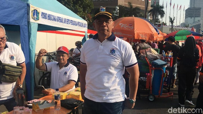 Dinas KUKMP DKI Minta Pedagang Bersihkan Area Jualan di CFD