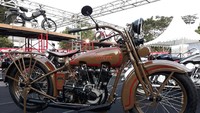 Motor dengan logo Harley-Davidson ini misalnya. Foto: Pradito Rida Pertana