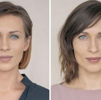 Saat menjadi seorang ibu, kehidupan wanita akan mengalami perubahan drastis. Fotografer asal Lithuania ini pun berhasil menangkap momen tersebut. Sebelah kiri adalah foto sebelum melahirkan, dan kanan setelahnya. Foto: Instagram/vaida_markeviciute, Facebook/Vaida Markeviciute photography