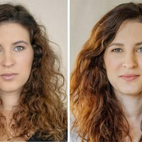 Aku selalu suka memperhatikan sorot mata orang-orang. Dan aku menyadari bahwa sorot mata seorang wanita ternyata berubah setelah mereka jadi ibu, tulis Vaida di caption foto. Foto: Instagram/vaida_markeviciute, Facebook/Vaida Markeviciute photography