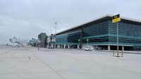 Pesawat yang perdana mendarat ialah Citilink Indonesia dengan nomor penerbangan QG 132.  Istimewa/Kementerian Perhubungan.