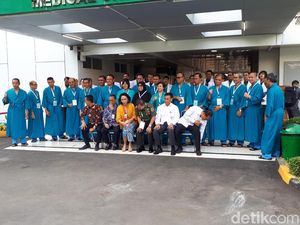 20 Capim KPK Jalani Tes Kesehatan di RSPAD