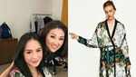 Penampilan Ayu Ting Ting Pakai Kimono, Mirip Siapa?