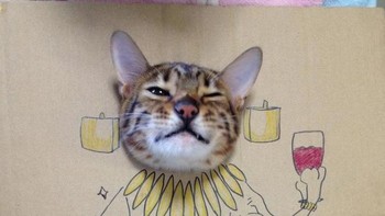 Berpose gaya orang tajir. (Foto: sadanduseless)