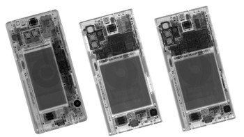 Beginilah ketika di x-ray. Foto: ifixit