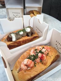 Stack: Yummy! Lobster dan Wagyu Ball Sandwich Tumpuk yang Kekinian 