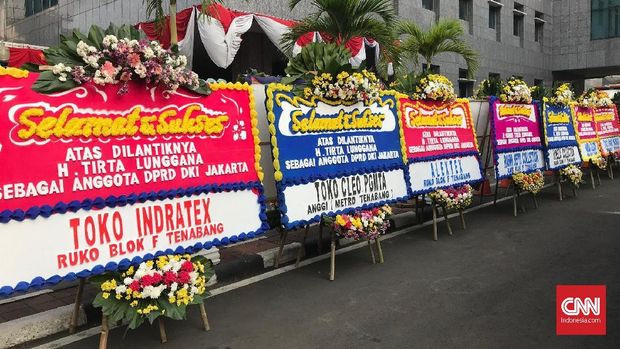 Banjir Ucapan dari Tanah Abang untuk Anak Haji Lulung di DPRD