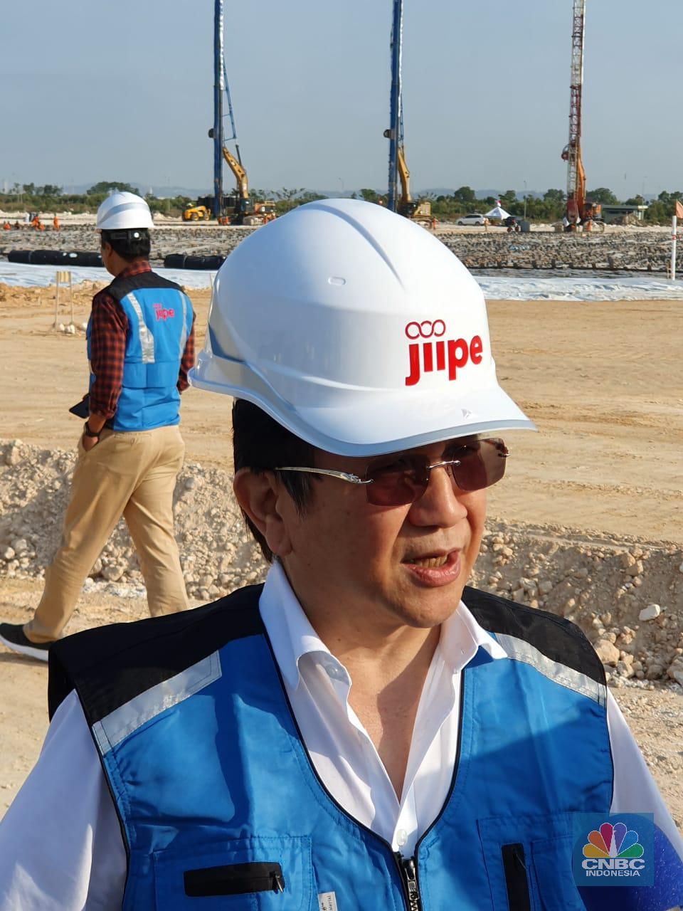 Lahan Smelter Freeport  di Gresik (CNBC Indonesia/Wahyu Daniel)