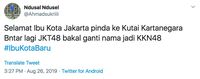 Jokowi Umumkan Ibu Kota Baru, Ini Komentar Kocak Netizen