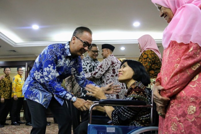 Mensos Lantik ASN Penyandang Disabilitas Jadi Pejabat Tinggi Pratama