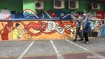 Keren! Mural Stop Hoax dan Pungli Mejeng di Bekasi