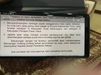 Ini Isi Surat Jokowi Ke DPR Soal Ibu Kota Baru