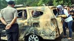 Begini Kondisi Mobil Berisi Dua Mayat yang Terbakar di Sukabumi