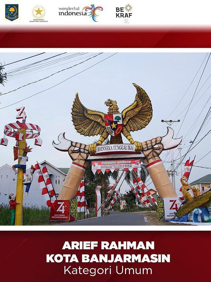 Foto Ini 15 Pemenang Festival Gapura Cinta Negeri