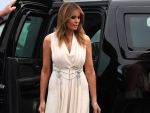 Video Melania Trump Disoraki Siswa Saat Pidato Soal Narkoba