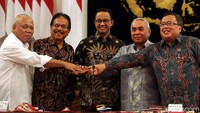 Bahkan Gubernur Kalimantan Timur (Kaltim) Isran Noor juga terlihat hadir.