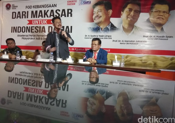 Makassar Tolak Rasisme, Syahrul Limpo: Gimana Kalau Kita Dibilang Monyet?