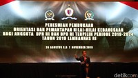 Diketahui ada 30 Anggota DPD RI dan 231 Anggota DPR RI yang hadir dalam acara tersebut.