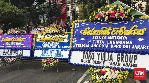 Banjir Ucapan dari Tanah Abang untuk Anak Haji Lulung di DPRD