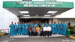 Berpiyama, Capim KPK Tes Kesehatan di RSPAD