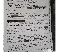 surat raksasa di KPK.