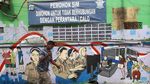 Keren! Mural Stop Hoax dan Pungli Mejeng di Bekasi