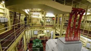 Salah satu penampakan bagian dalamnya. Foto: Reuters