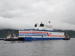 Ada Pembangkit Listrik Nuklir di Kapal Ini