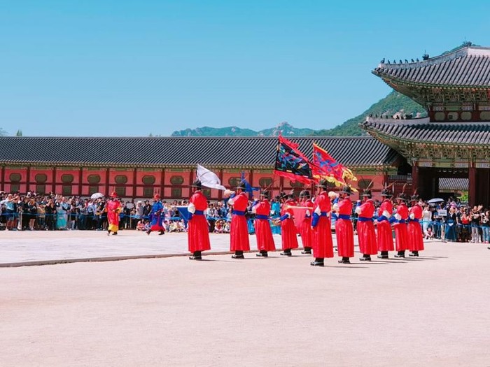 Istana di Seoul, Korea Selatan.