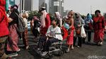 Ratusan Difabel Turun ke Jalan Kampanyekan Keadilan HAM