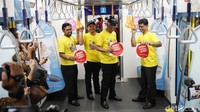 Sementara itu, Dirut PT MRT Jakarta William Sabandar menyambut baik kampanye antikorupsi di MRT itu. Dia berharap kampanye berdampak tidak hanya untuk kalangan MRT tapi juga daerah lain. 