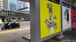 Ragam Seni yang Mempercantik Halte dan Stasiun MRT