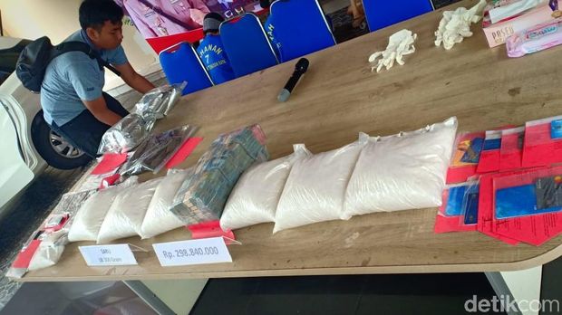 Bawa Sabu 18 Kg, 2 Orang Ditangkap Polresta Pekanbaru