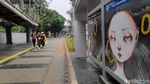 Ragam Seni yang Mempercantik Halte dan Stasiun MRT