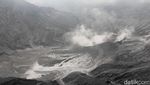 Tangkuban Perahu Diguyur Hujan Deras Usai Doa Bersama