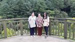 Megawati Nikmati Keindahan The Garden of Morning Calm di Korsel