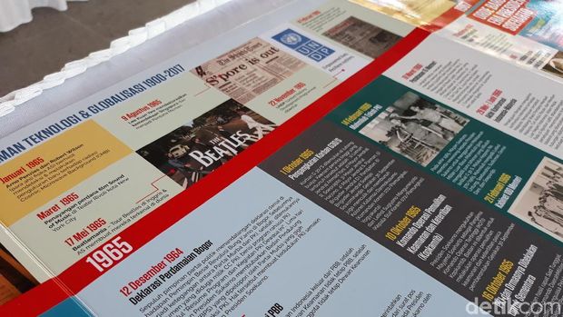 Buku sejarah sepanjang 11,73 meter dipamerkan di Solo.